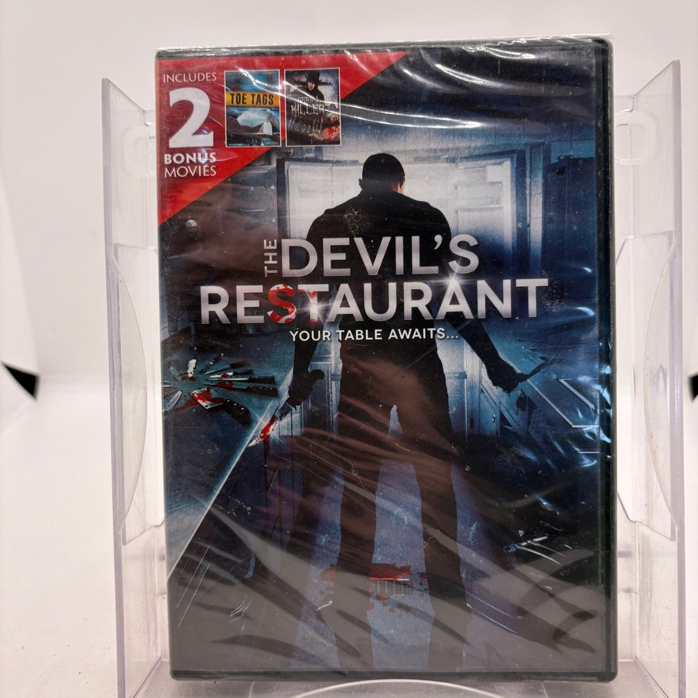 The Devils Restaurant DVD Toe Tags How To Be A Serial Killer 3 Movie Set New